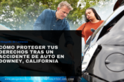 derechos tras accidente de auto Downey