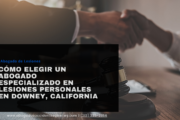 tarifa contingencia abogado lesiones Downey